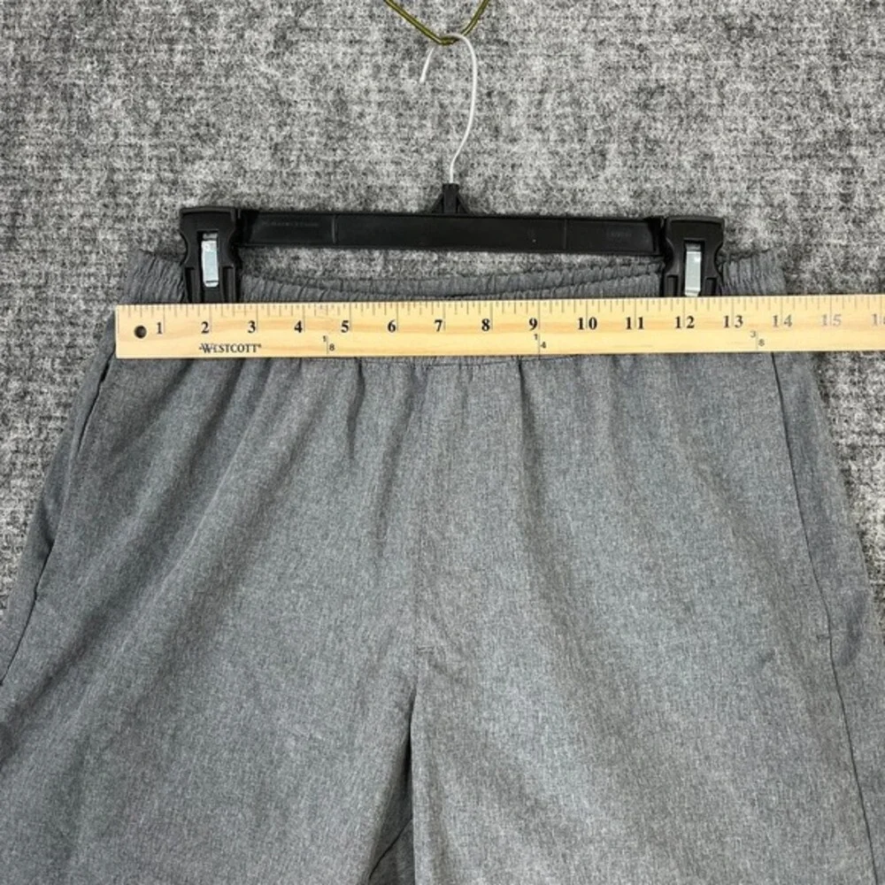 J Crew Shorts Mens Small‎ Gray Flex Stretch Drawstring Hybrid Sports Casual